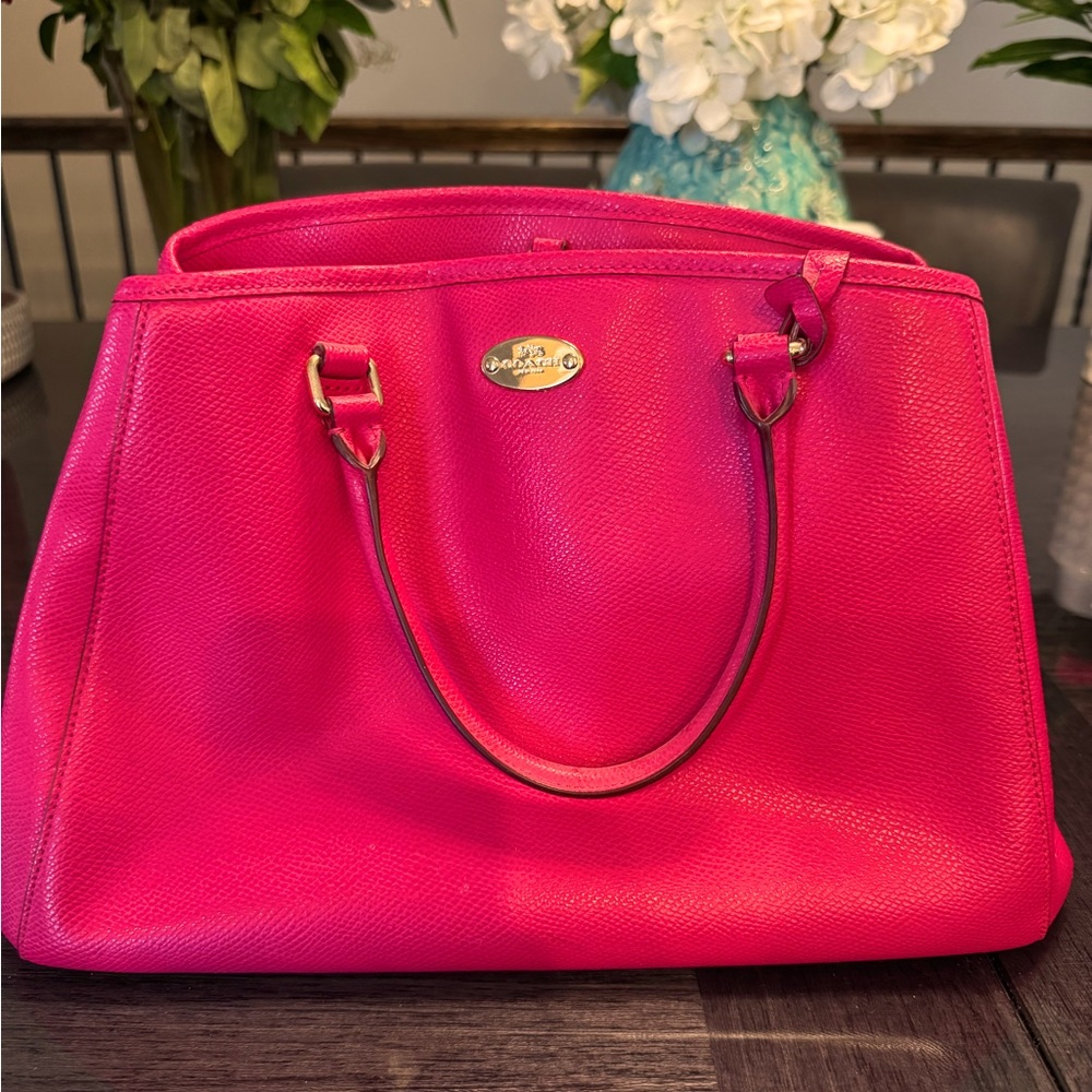 Pink Coach Purse